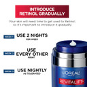 L'Oreal Paris Revitalift Pressed Night Cream, Retinol + Niacinamide, Reduces Wrinkles, Fragrance Free, 1.7 Oz + Serum Sample