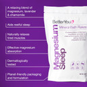 Betteryou Magnesium Sleep Mineral Bath Flakes - Mineral Bath Salts For Muscle Relaxation - Soothing Sore Muscle Soak - Natural Vegan Formula - 2.3 Lb Betteryou Magnesium Sleep Mineral Bath Flakes - Mineral Bath Salts For Muscle Relaxation - Soothing Sore Muscle Soak - Natural Vegan Formula - 2.3 Lb