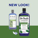 Dr Teal's Foaming Bath with Pure Epsom Salt, Relax & Relief with Eucalyptus & Spearmint, 34 fl oz (Pack of 2)