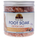 Okay Himalayan Pink Salt Detoxifying Foot Soak With & Tea Tree Oil, lavender, 20 Ounce