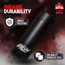 Ward Smelling Salts - Asylum Refillable - Lifetime Refillable Stainless Steel Smelling Salts Bottle And Refill Pack