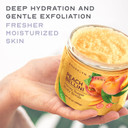 Brooklyn Botany Peach Bellini Honey Sugar Scrub For Body 20 Oz  Deeply Hydrating And Gently Exfoliating Body Scrub For Women And Men  Moisturizing And Nourishing The Skin