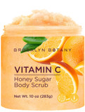 Brooklyn Botany Vitamin C Honey Sugar Scrub For Body 10 Oz  Deeply Hydrating And Gently Exfoliating Body Scrub For Women And Men  Moisturizing And Nourishing The Skin10.00 Ounce (Pack Of 1)