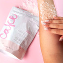 Cake Beauty Milk Made Vegan Body Sugar Scrub- Shea Butter, Candied Oat Milk & Marshmallow Root Extract - Gentle Exfoliating Hand, Leg, Foot & Body Sugar Soap Scrub & Moisturizing Shower Wash For Womenbasic