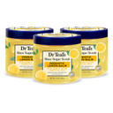 Dr Teal'S Shea Sugar Scrub, Prebiotic Lemon Balm, 19 Oz (Pack Of 3) (Packaging May Vary)