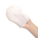Lapcos Milk Feel Body Exfolator, Single Use Mitt To Remove Dead Skin And Cleanse, Deep Exfoliation For Arms, Legs And Body, Aha & Bha Hydrody Acids For Peeling Effect To Reveal Smooth Skin (1 Pack)1 Pack