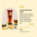 Basd Natural Body Wash, Indulgent Crã£Â¨Me Brã£Â»Lã£Â©E | Organic & Moisturizing Ingredients, Vegan, Hypoallergenic, 8 Ounce Tube