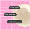 Cake Beauty Heavy Cream Buttery Shower Wash (Froth), 7 Ounce