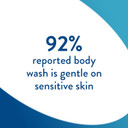 Cetaphil Body Wash, New Smoothing Relief Exfoliating Body Wash, Mildy Exfoliates To Smooth Rough, Textured Skin, 24 Hour Dryness Relief, For Sensitive Skin, 20 Oz