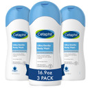 Cetaphil Ultra Gentle Refreshing Body Wash, For Dry To Normal, Sensitive Skin, 16.9Oz Pack Of 3, Aloe Vera, Calendula, Vitamin B5, Hypoallergenic, Paraben Free, Fragrance Free, Dermatologist Testedultra Gentle (Pack Of 3)