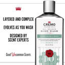 Cremo Rich-Lathering Silver Water & Birch Body Wash, A Revitalizing Combination Of Glacier-Fed Streams And White Birch 16 Fl Oz (2-Pack)