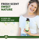 Ecolove - Natural Moisturizing Body Wash For Dry Skin - With Organic Cucumber - No Sls Or Parabens - Vegan And Cruelty-Free Shower Gel, 17.6 Oz