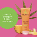 Hempz Herbal Body Wash For Women, Sweet Pineapple & Honey Melon, 8.5 Fl. Oz. - Creamy, Hydrating Body Wash With 100% Pure Hemp Seed Oil, Shea Butter, Vitamins A & E - Premium Shower And Bath Products