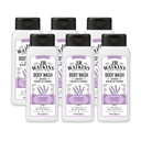 J.R. Watkins Natural Daily Moisturizing Body Wash, Hydrating Shower Gel For Men And Women, Free Of Sls, Usa Made And Cruelty Free, Lavender, 18 Fl Oz, 6 Pack18 Fl Oz (Pack Of 6)
