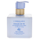L'Erbolario Tea Leaves Shower Gel - Nourishes, Moisturizes And Protects The Skin - Refreshing Bath And Shower Foam Provides Gently Effective Cleansing - Softening And Toning Properties - 8.5 Oz
