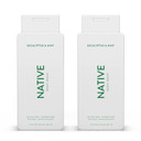 Native Natural Body Wash For Women, Men | Sulfate Free, Paraben Free, Dye Free, With Naturally Derived Clean Ingredients Leaving Skin Soft And Hydrating, Eucalyptus & Mint 18 Oz - 2 Pk