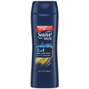 Suave Men 3In1 For Everyday Use Hair, Body And Face Wash Fragrance Bodywash, Shower Gel And Shampoo For Men 15 Fl Oz (Pack Of 6)