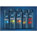 Suave Men 3In1 For Everyday Use Hair, Body And Face Wash Fragrance Bodywash, Shower Gel And Shampoo For Men 15 Fl Oz (Pack Of 6)