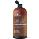 Tea Tree Body Wash -W/ Stem Cell, Collagen & Teatree Oil Fights Body Odor, Acne, Athleteã¢ÂS Foot, Jock Itch, Dandruff, Eczema, Yeast Infection, Shower Gel For Women & Men, Skin Cleanser 16.9 Oz