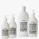 Compagnie De Provence Savon De Marseille Liquid Soap - White Tea - 10 Fl Oz Glass Pump Bottle