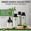 Ecolove - Natural And Organic Liquid Hand Soap - Organic Cucumber, Spinach & Parsley - No Sls Or Parabens - Vegan And Cruelty-Free Hand Soap, 17.6 Oz