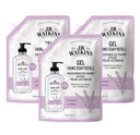 J.R. Watkins Gel Hand Soap Refill, Moisturizing Hand Wash, All Natural, Alcohol-Free, Cruelty-Free, Usa Made, Lavender, 34 Fl Oz (Pack Of 3)