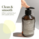 Moisturizing Liquid Hand Soap By Jean&Len With Rosemary Ginger Scent, For Soft And Clean Hands, Silicone And Paraben Free With Natural Ingredients, Vegan, 8.4 Fl. Oz