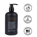 Zeus Liquid Hand Soap With Aloe Vera, Natural Moisturizing Hand Wash, Prevents Dry Skin  Made In Usa (Sandalwood) 12 Oz