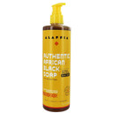 Authentic African Black Soap Body Wash, Antioxidant-Rich Rose Matcha