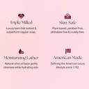 Caswell-Massey Beatrix Rose Three-Soap Set, Triple-Milled Bar Soap, Natural Bar Soap For Women, Moisturizing Womenã¢ÂS Body, Face & Luxury Hand Soap, 3.5 Oz Bath Bars (3 Soap Bars)3 Count (Pack Of 1)