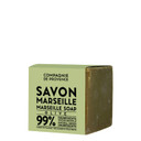 Compagnie De Provence Savon Marseille Olive Soap Cube - 400 Grams - Made In France