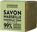 Compagnie De Provence Savon Marseille Olive Soap Cube - 400 Grams - Made In France
