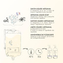 ÉCrin De Fleur - Handmade Green Tea Liquid Soap, Certified Organic, Foam-Free, Made With Olive Oil, Antioxidant, Hypoallergenic, Face-Hand-Body - Made In France, 8.45 Fl. Oz