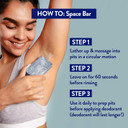 Megababe Underarm Bar Soap - Space Bar | With Detoxifying Charcoal For Odor Control | 3.5 Oz - 3 Pack