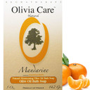 Olivia Care O Line Organic Bath & Body Bar Soap | Green Tea, Mandarin, Lavender, Verbena | -100% All Natural Shower Soap Good For Sensitive Skin! 4 Soaps (1 Of Each Flavor)