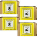 Olivia Care Premium Verbena Bath & Body Bar Soap | Organic, Vegan & Natural | Olive Oil | Repairs, Hydrates, Moisturizes & Deep Cleans | Good For Sensitive Dry Skin | Made In Usa | 8 Oz - (4 Pack)