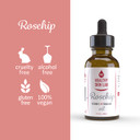 Healthy Skin Lab Rosehip Oil | Intensive Hydration Rosehip, Vitamin E & Squalane Skin Renewal Oil | 1Fl Oz / 30 Ml