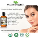 Organic Moringa Energy Oil 100% Pure Moringa Seed Oil From Rejuvenate Dull Skin - Great For Hair And Face, Botanical Anti-Aging Beauty - Great For Cuts, Rashes, Burns - Pure, Undiluted-