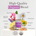 Pranarom - Rose Regenerative Facial Essential Oil Blend (5Ml) - Lavender, Rosehip Seed, Frankincense, And Lemon - 100% Pure Essential Oil For Skincare | Usda And Ecocert Certified Organic0.17 Fl Oz (Pack Of 1)