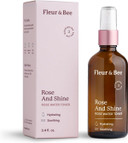 Rosewater Toner | 100% Vegan & Cruelty Free | Hydrating Rose Water Spray Mist | Alcohol Free | Refreshing Facial Toner For All Skin Types | Rose And Shine By Fleur & Bee - 3.4 Fl Oz