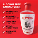 Thayers Alcohol-Free, Hydrating Rose Petal Witch Hazel Facial Toner with Aloe Vera Formula, Vegan, Dermatologist Tested and Recommended, 12 Oz12 Fl Oz (Pack of 1)