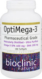 Bioclinic Naturals - Optimega 3 180 Gels