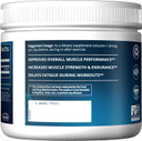 Mrm Nutrition Beta-Alanine | Balance Muscle Ph | Performance + Endurance | Gluten-Free + Vegan | 125 Servings