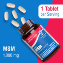 Anabolic Laboratories Msm Tablets 1000Mg - 120 Vegetarian Msm Nutritional Supplements - Promotes Healthy Joints And Skin - Msm With Optimsm