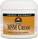 Source Naturals Msm Cream, Advanced Liposomal Delivery, 4 Ounces