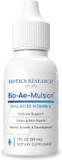 Biotics Research Bio Ae Mulsion Iu Emulsified Vitamin A For Greater Uptake & Utilization, Concentrated Form, Promotes Immune Response, Aids In Visual Acuity, Supports Cardiovascular 1 Fluid Ounces