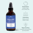 Plant Therapy Pregnant Belly Body Oil With Shea 4 Oz Soothes Tight, Itchy-Feeling Skin, Conditions And Nourishes Growing Bellies