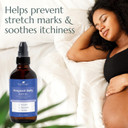 Plant Therapy Pregnant Belly Body Oil With Shea 4 Oz Soothes Tight, Itchy-Feeling Skin, Conditions And Nourishes Growing Bellies