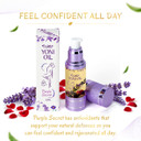 Fivona Yoni Oil Ph Balanced All-Natural For Feminine Soothing Care - Blend Of Essential Oils - Moisturizing Recipe For Odor Control And Detox