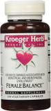 Kroeger Herb Female Balance Capsules, 100 Count